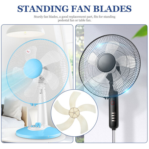 16" Plastic Fan Blade Replacement for Table & Pedestal Fans 1