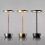 Retro USB Rechargeable Desk Lamp 3-Color Dimmable LED 5