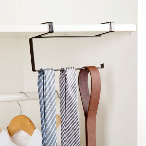 Kitchen Cabinet Drawer Rack Metal Towel Stand 2 Pieces 1