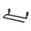 Kitchen Cabinet Drawer Rack Metal Towel Stand 2 Pieces 3