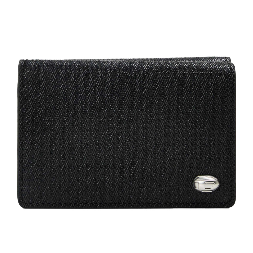 Diesel Tri-Fold Leather Textured Wallet