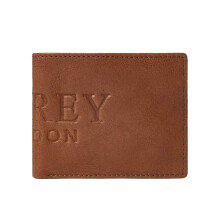 (One Size, Tan) Osprey Barker Bi-Fold Leather Everyday Wallet