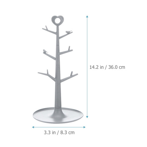 Coffee Mug Holder Tree with 6 Hooks 1