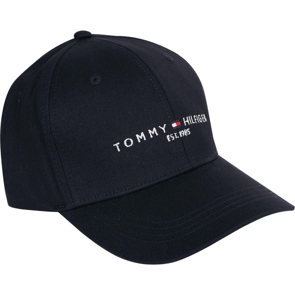 Tommy Hilfiger Embroidered Logo Cotton Baseball Cap