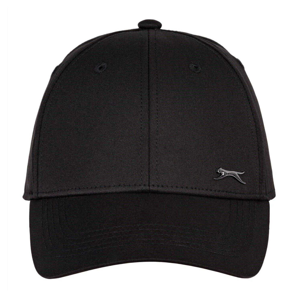 Slazenger (One Size, Black) Mens Logo Polyester Baseball Cap
