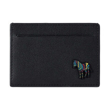 Paul Smith Mens Zebra Leather Card Holder