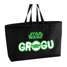 Star Wars Printed Grogu Oversized Tote Bag