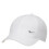 Nike (One Size, White) Nike Swoosh Polyester Baseball Cap 1