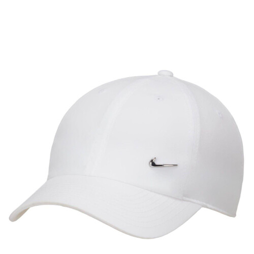 Nike (One Size, White) Nike Swoosh Polyester Baseball Cap