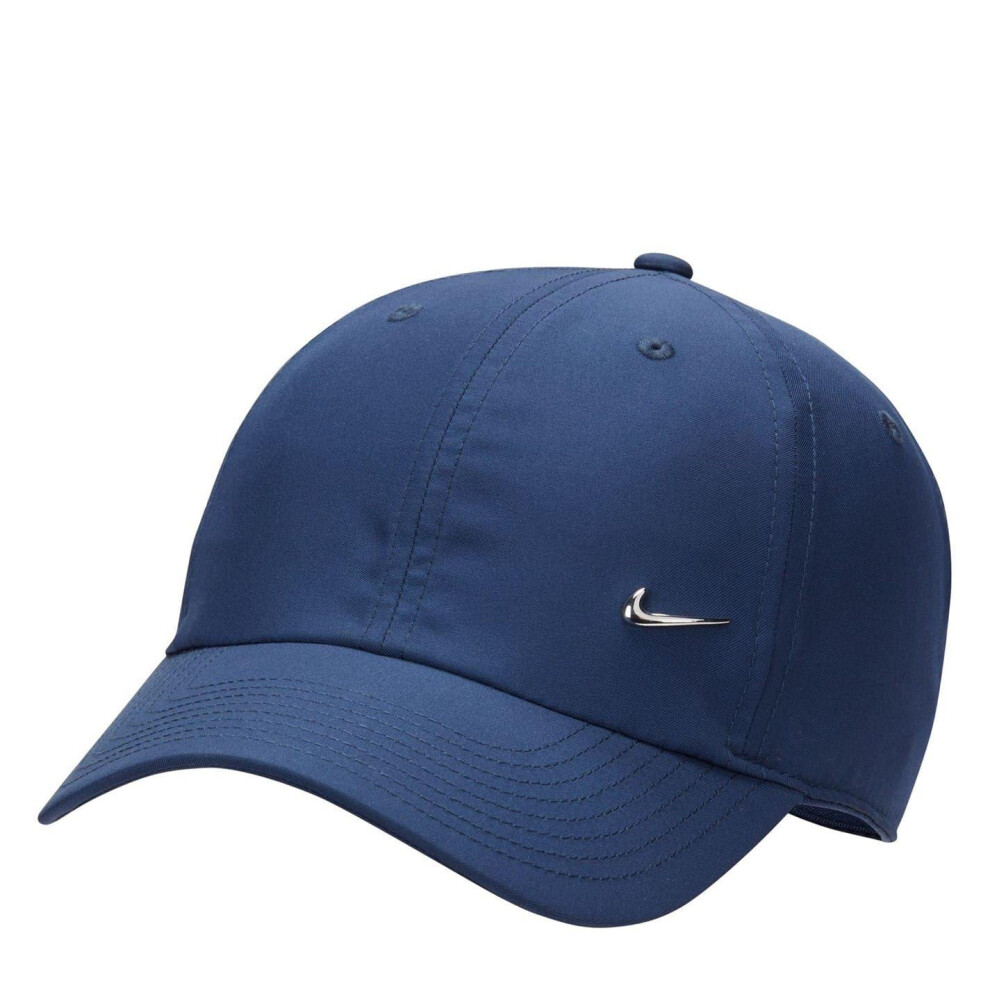 Nike (One Size, Navy) Swoosh Polyester Baseball Cap