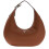 Guess (One Size, Cognac) Guess 1981 Crescent Shaped Hobo Bag 1