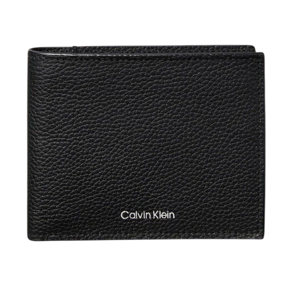 Calvin Klein Embossed Leather Logo Everyday Wallet