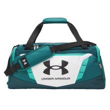 (S, White/Green/Black) Under Armour Undeniable 5.0 Duffle Bag