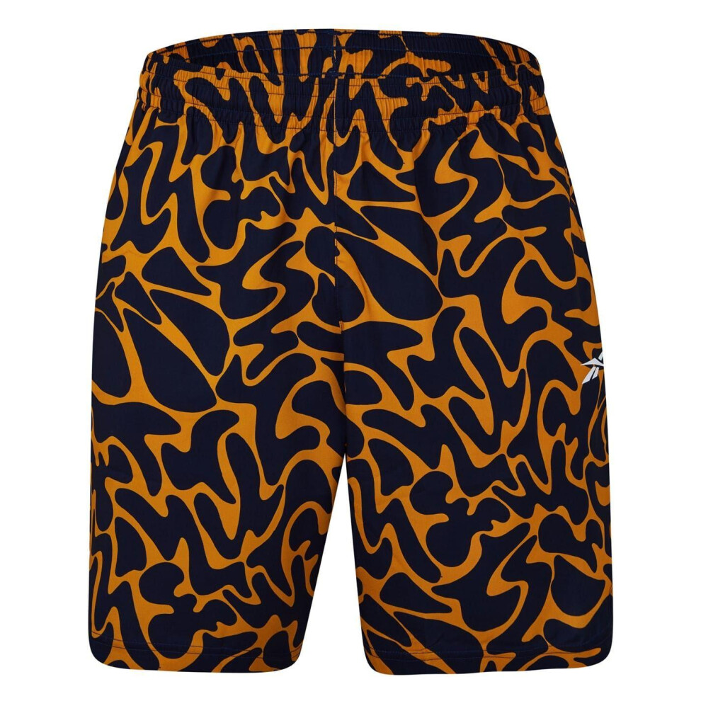 Reebok Unisex Adult Workout Ready All-Over Print Shorts