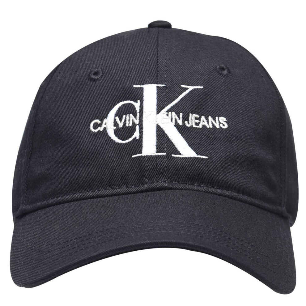 Calvin Klein Jeans Embroidered Logo Cotton Baseball Cap