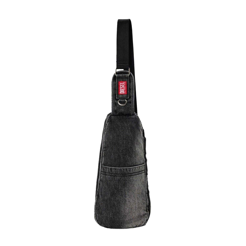 Diesel Rave Denim Crossbody Bag