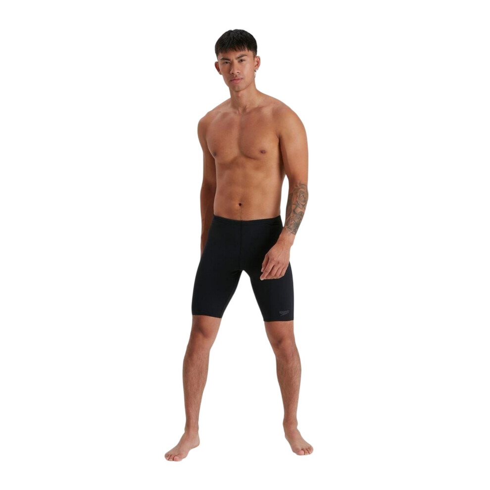 Speedo (26R, ) Mens Endurance Swim Shorts Black