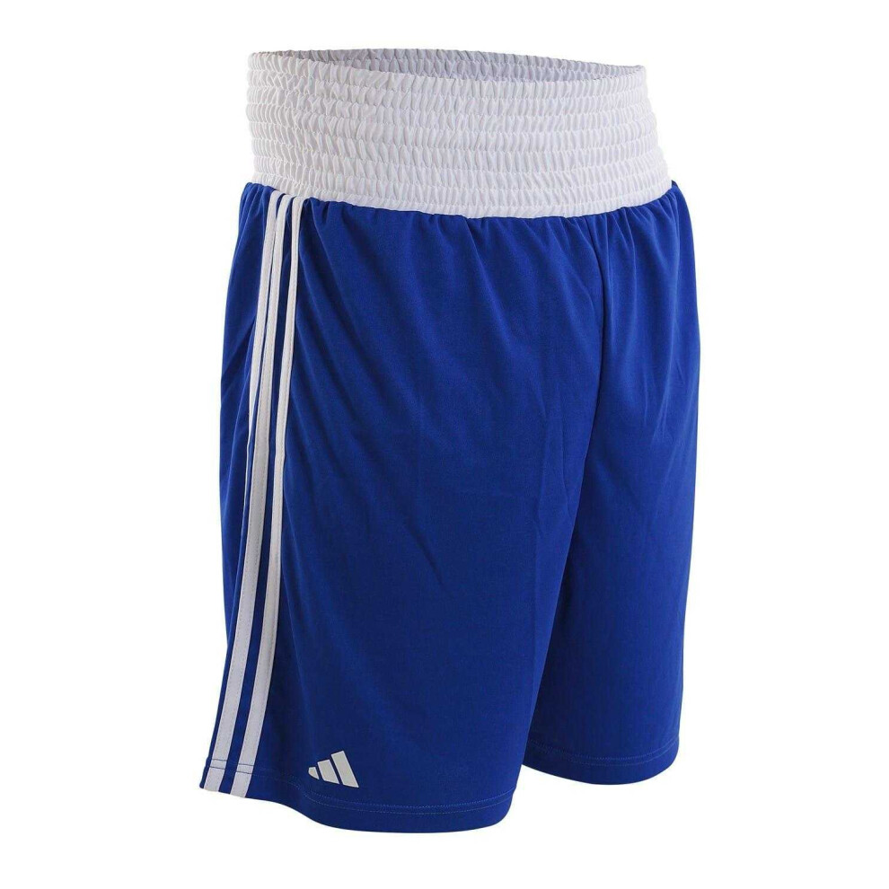 Adidas (L S, ) Mens Climalite Boxing Shorts Blue
