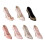 High Heel Shaped Jewelry Holder With Soft-pink silverCircle 2