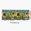 A-546 B Cottage Window Valance Sunflower Pattern 18x54 3