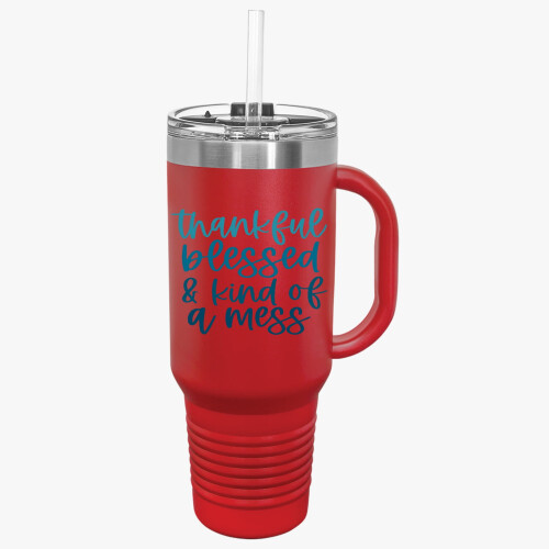 Insulated Travel Mug 40oz Coffee Cup 1