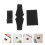 4Sets Black Non-Slip Arrow Rest Pads for Professional Archery Training 7