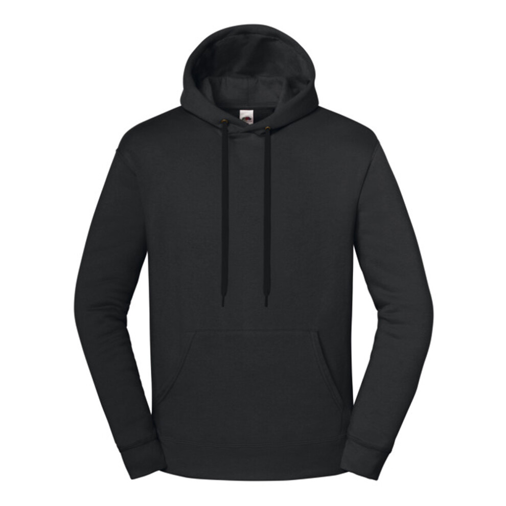 Fruit Of The Loom (S, Light Graphite) Unisex Adult Iconic Premium Hoodie Multicoloured