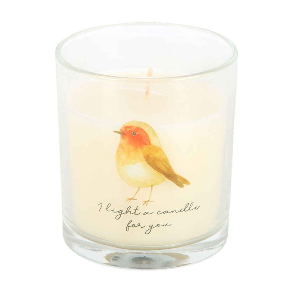Something Different Robin Remembrance Cranberry & Clove Robin Scented Candle