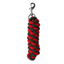 (One Size, Black/Red) HYCONIC Horse Lead Rope