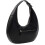 Guess (One Size, Black) Guess 1981 Crescent Shaped Hobo Bag 2