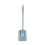Toilet Brush Set with Long Handle and Wall-Mounted Base 1