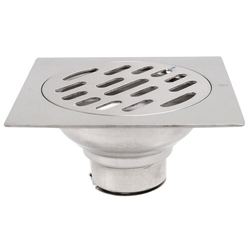 Stainless Steel Square Floor Drain Cover 100x100mm