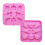 Silicone Chocolate & Candy Mold Set – 14.4 cm 1