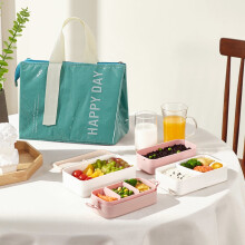 Bolsa isotérmica para el almuerzo Bocqde, ideal para la escuela y el trabajo.