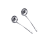 Cuillère-passoire en acier inoxydable Flmtop (2 pièces) 1