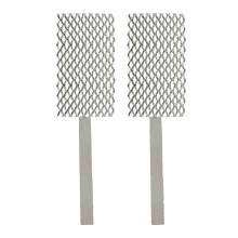 2pcs Platinized Titanium Mesh Anode 6 x 15cm