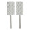 2pcs Platinized Titanium Mesh Anode 6 x 15cm 1
