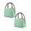 Sac isotherme Xubond vert portable (1 pièce) 1