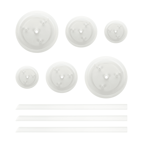 Présentoir à gâteaux à base circulaire, lot de 6