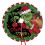 Weihnachtsbaumdecke Rot Schwarz Büffelkaromuster 120 cm 3