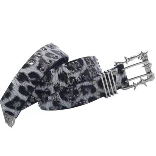 Stylish Unisex Belt Adjustable Waist Strap Feature Punk Charm