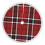 Christmas tree skirt plaid 48 inch 1