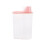 Rosa PVC-Luftdichter Lebensmittelbehälter, 2er-Pack 1