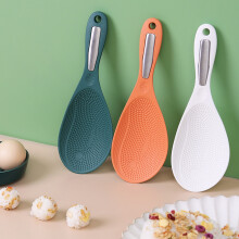 Pink Rice Spoon Heat-Resistant Non-Stick Kitchen Tool
