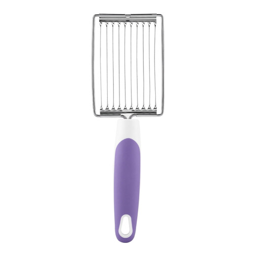 Coupe-viande en acier inoxydable violet (1 pièce)