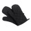 Hilingoto Oven Mitts – Thickened Cotton-Polyester, Black, 1