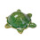 Green Turtle Ceramic Toilet Cover – Decorative Bathroom 1