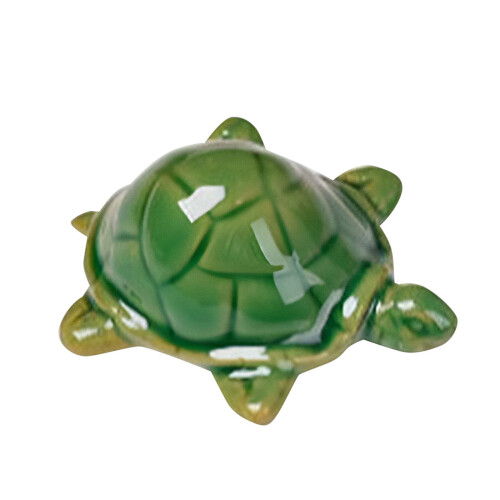 Green Turtle Ceramic Toilet Cover – Decorative Bathroom