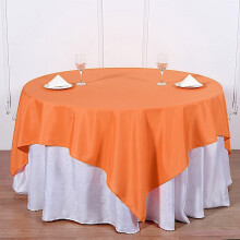 Polyester Square Tablecloth 70 x 70 Inches