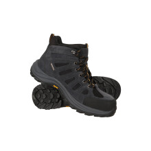(6 UK, Grey) Mountain Warehouse Mens Vertex Extreme Suede Waterproof Boots